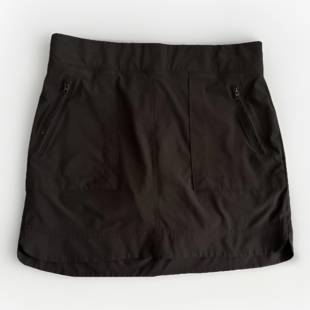 Athleta Women's Size 10 Black Chelsea Cargo Skort Pickleball‎ Golf Athleisure